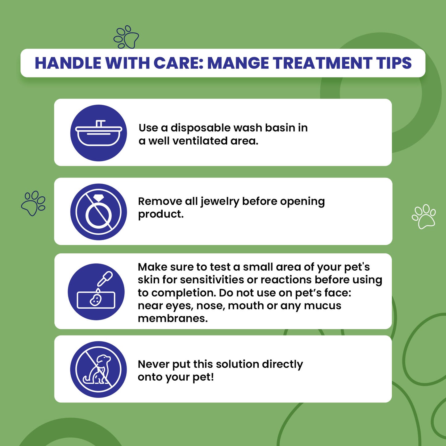 Pet Mange Treatment for Sarcoptic and Demodectic Mange | 50 mL