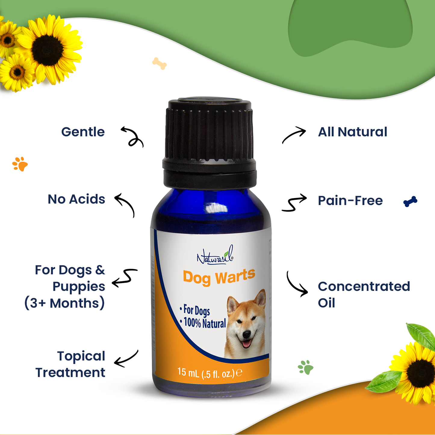 Dog Warts Removal Liquid | 15mL