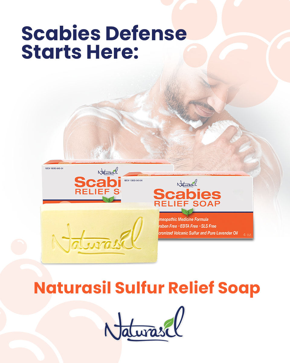 Scabies Pure Lavender and 10% Sulfur Treatment Soap | 2 Pack