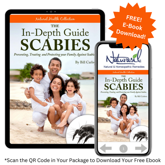 In-Depth Scabies Guide eBook *Free with Any Scabies Pack* ($9.99 value)