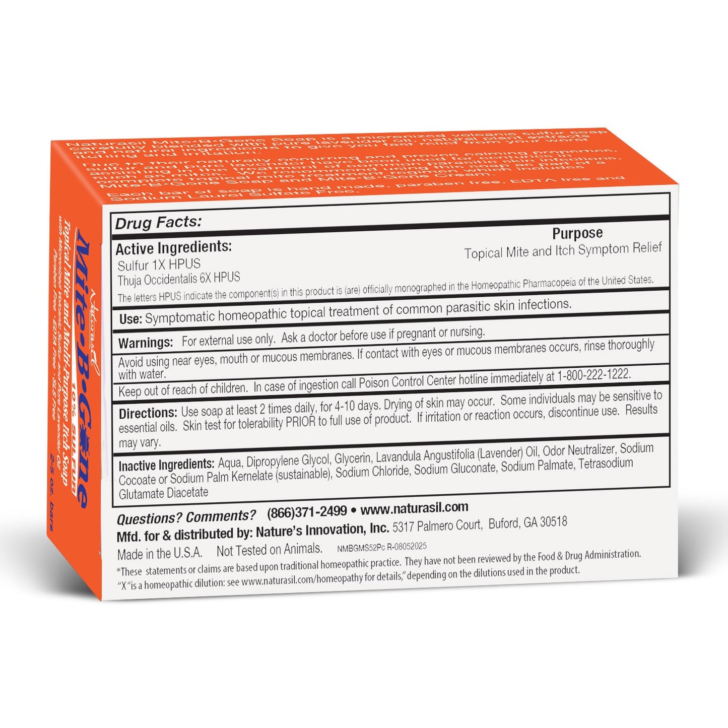 Mite-B-Gone Personal Care Pack