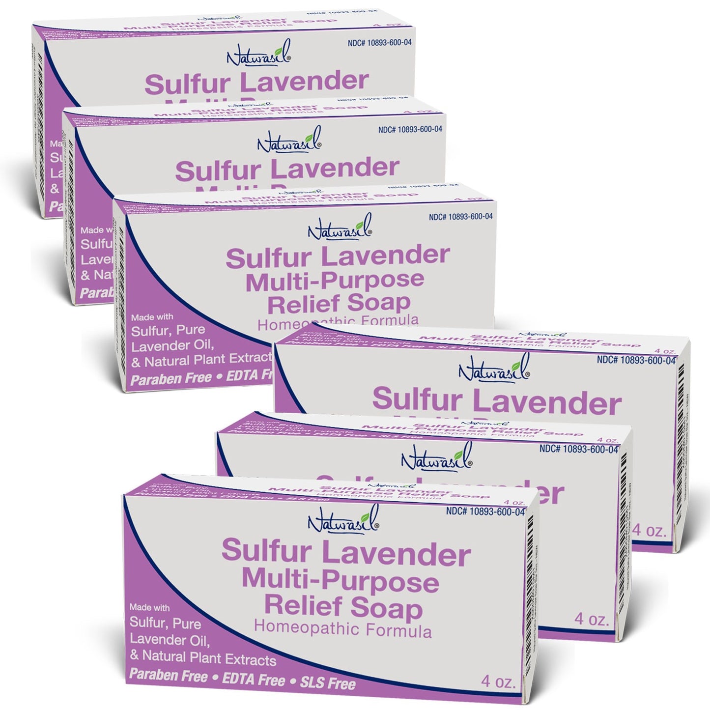 Premium Sulfur Lavender Soap | Sulfur Advanced Cleansing Bar 4oz (2 - Pack)