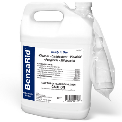 BenzaRid Disinfectant (1 Gallon) | EPA Registered