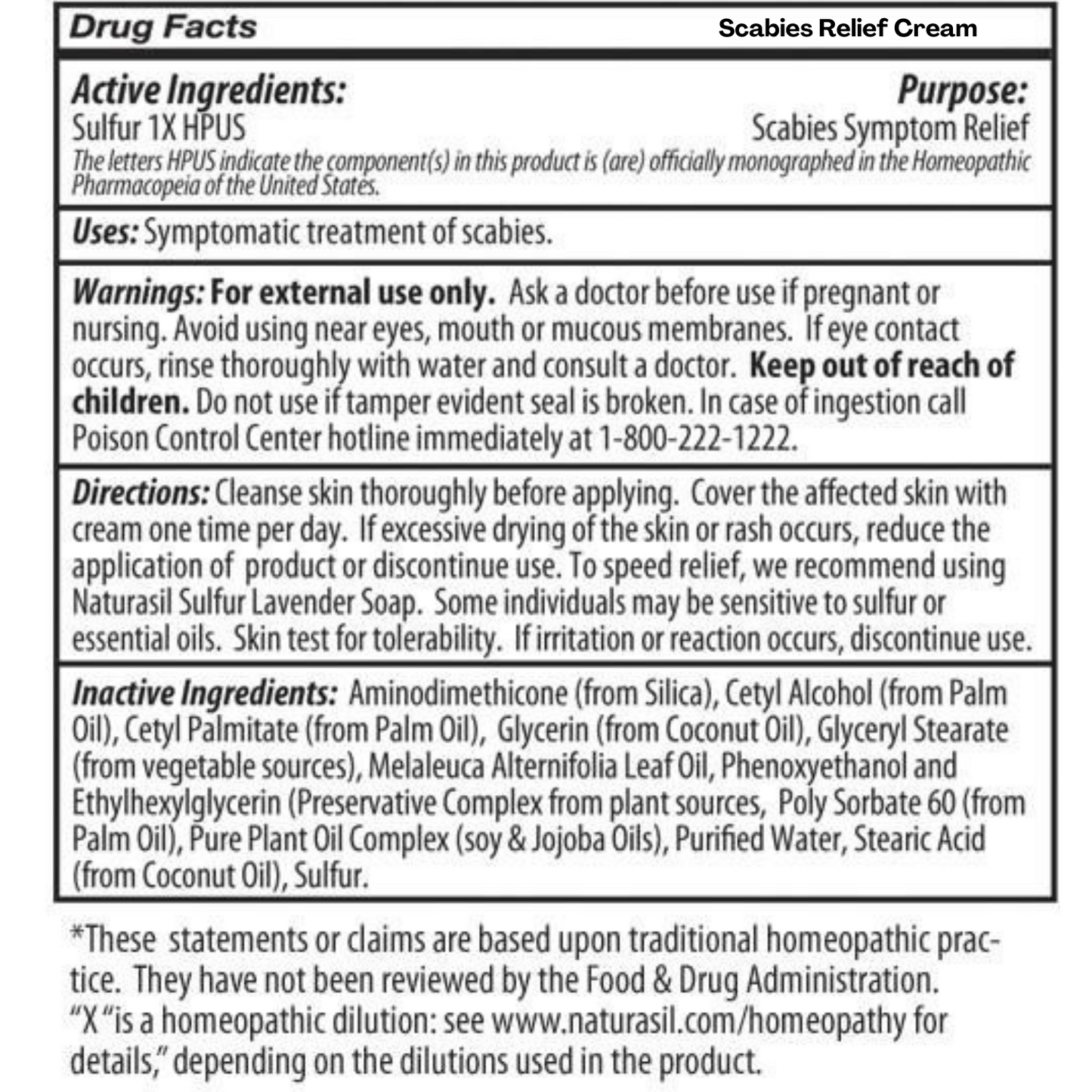 Scabies Treatment Family Pack (1-3 People)