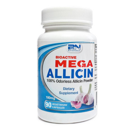 Mega Allicin 100% Allicin from Premium Garlic - 90 Count