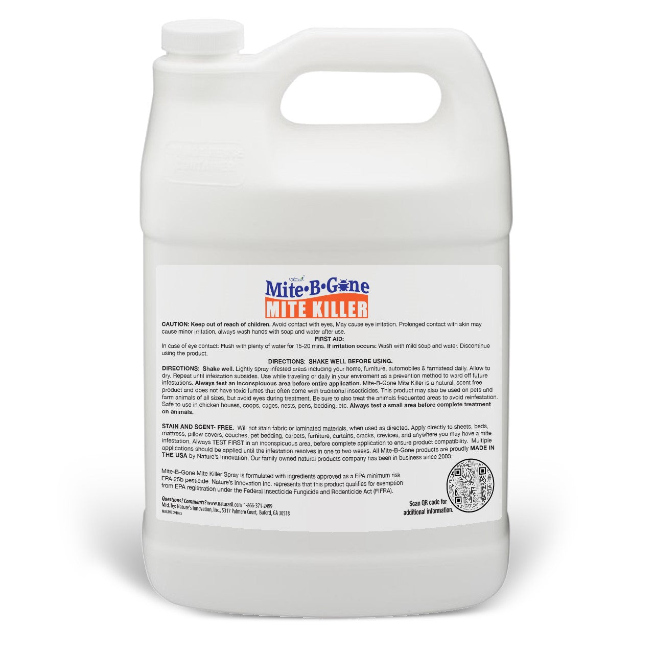 Mite-B-Gone Mite Killer Spray 1 Gallon