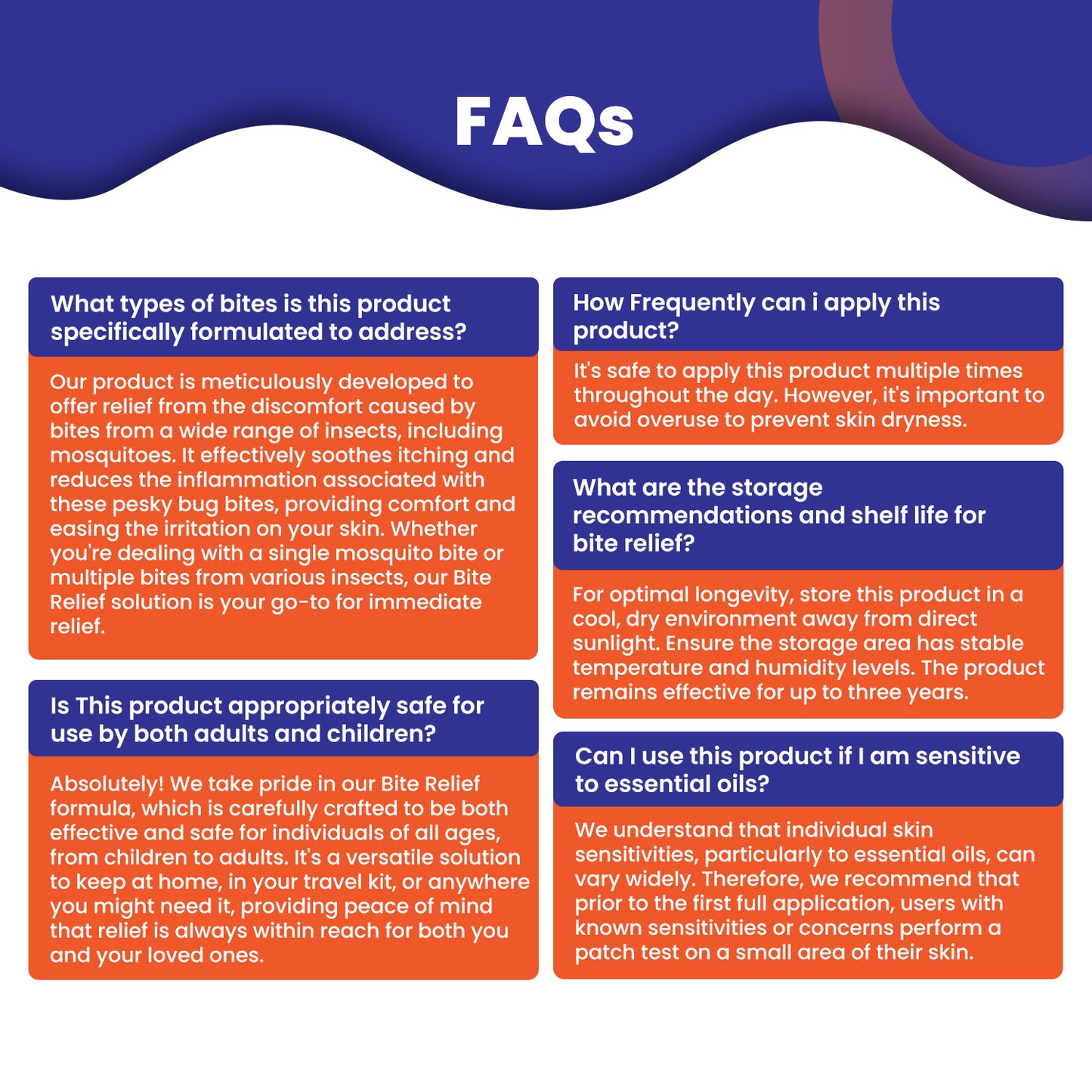 Alivio de picaduras y picazón - Roll-On de 10 ml