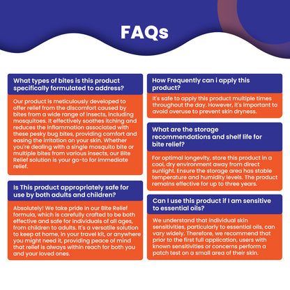 Alivio de picaduras y picazón - Roll-On de 10 ml