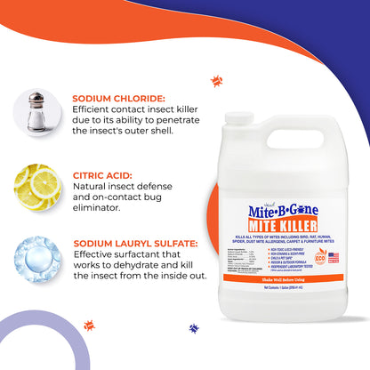 Mite-B-Gone Mite Killer Spray 1 Gallon