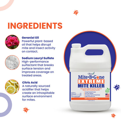 Mite-B-Gone Extreme Mite Killer Spray 1 Gallon