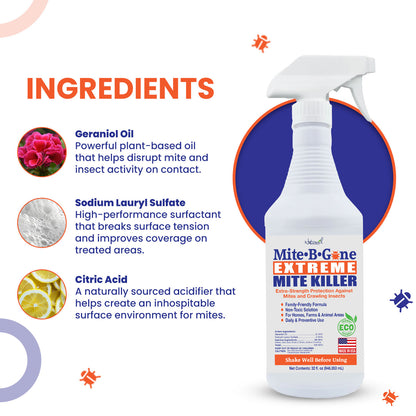 Mite-B-Gone Extreme Mite Killer Spray 32 oz