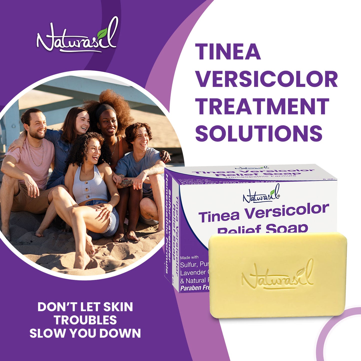 Tinea Versicolor Sulfur Medicated Soap | 5oz
