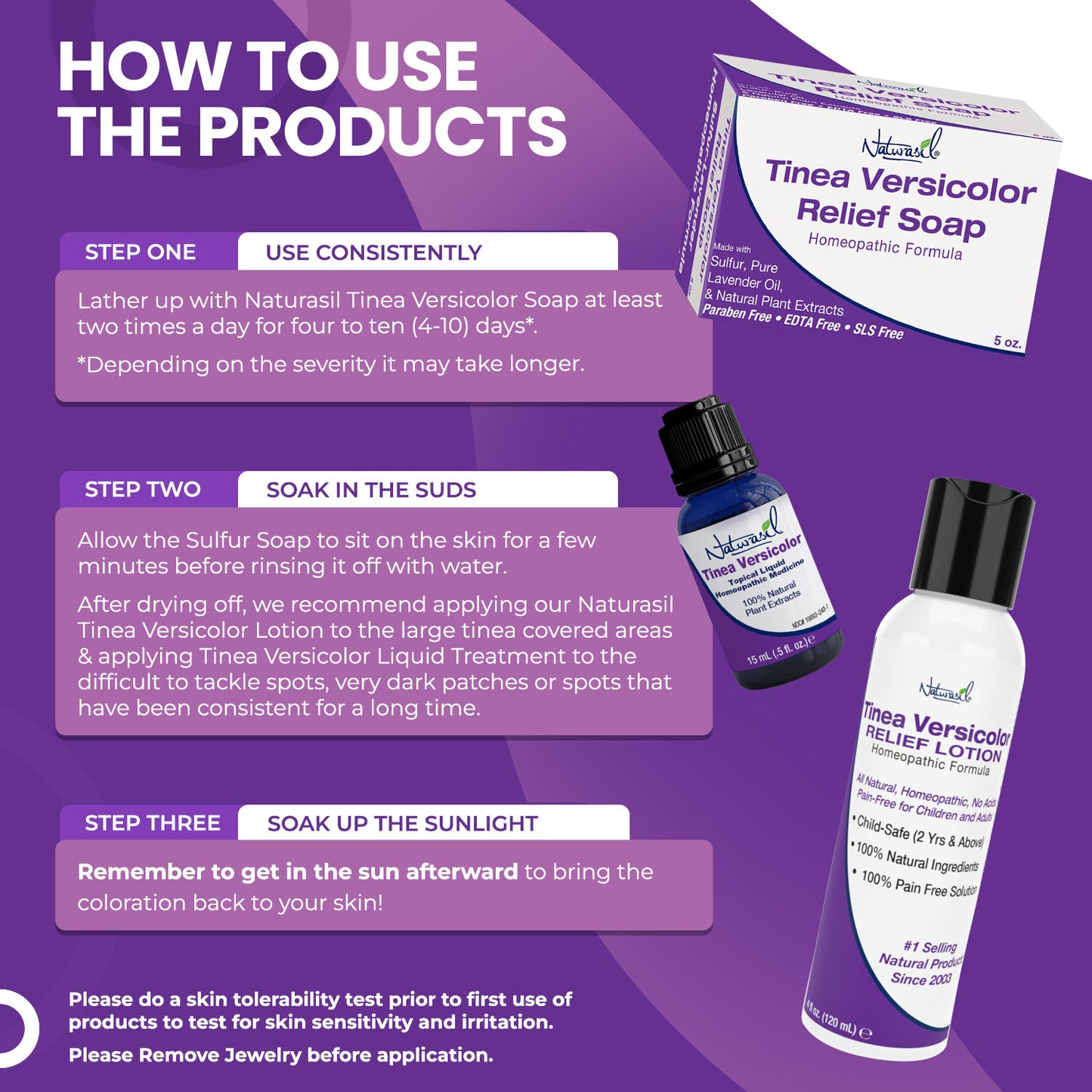 Kit de prevención de tiña versicolor