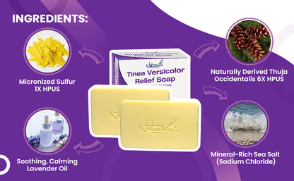 Tinea Versicolor Sulfur Medicated Soap | (2 Pack)