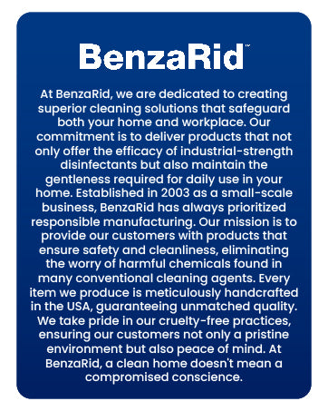 BenzaRid Professional Disinfectant 32 oz | EPA Registered