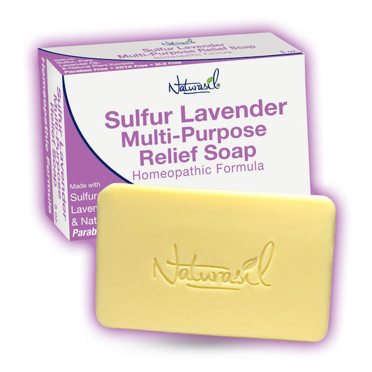 Premium Sulfur Lavender Soap | Sulfur Advanced Cleansing Bar 5oz