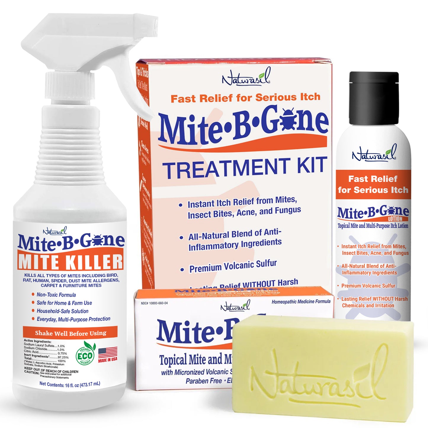 Mite-B-Gone Personal Care Pack