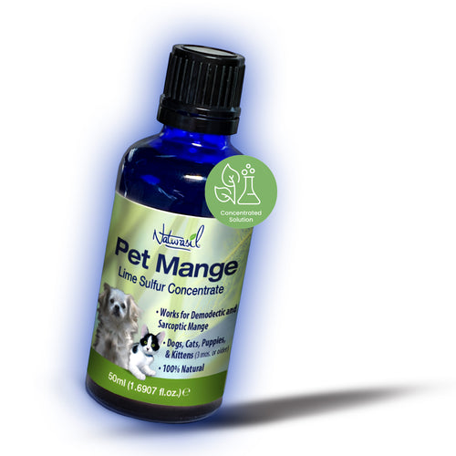 Pet Mange Treatment for Sarcoptic and Demodectic Mange | 50 mL