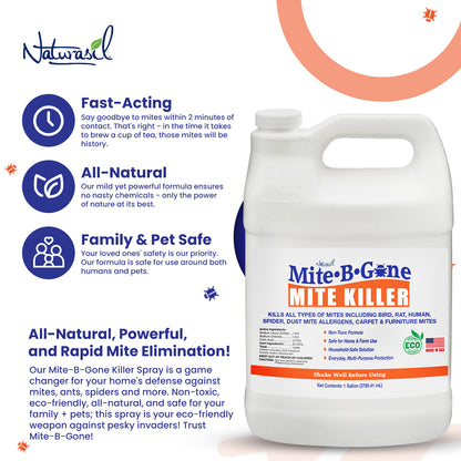 Mite-B-Gone Mite Killer Spray 1 Gallon