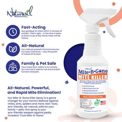 Mite-B-Gone Mite Killer Spray 16oz