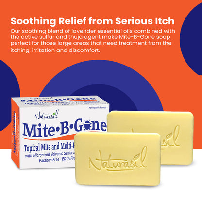 Mite-B-Gone Soaps (2 - 5 oz bars)