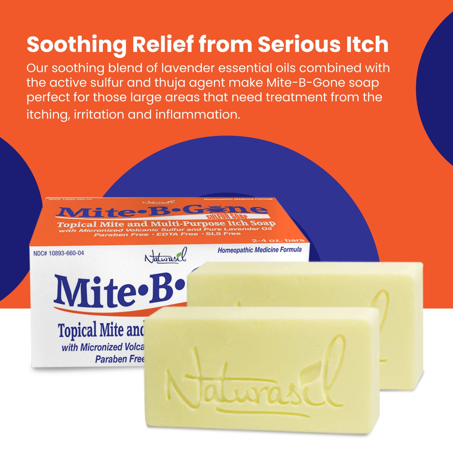 Mite-B-Gone Soaps (2 - 4 oz bars)