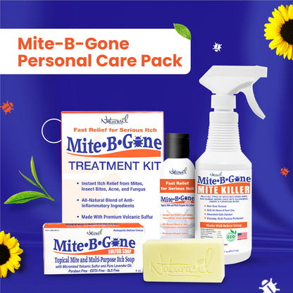 Paquete de cuidado personal Mite-B-Gone