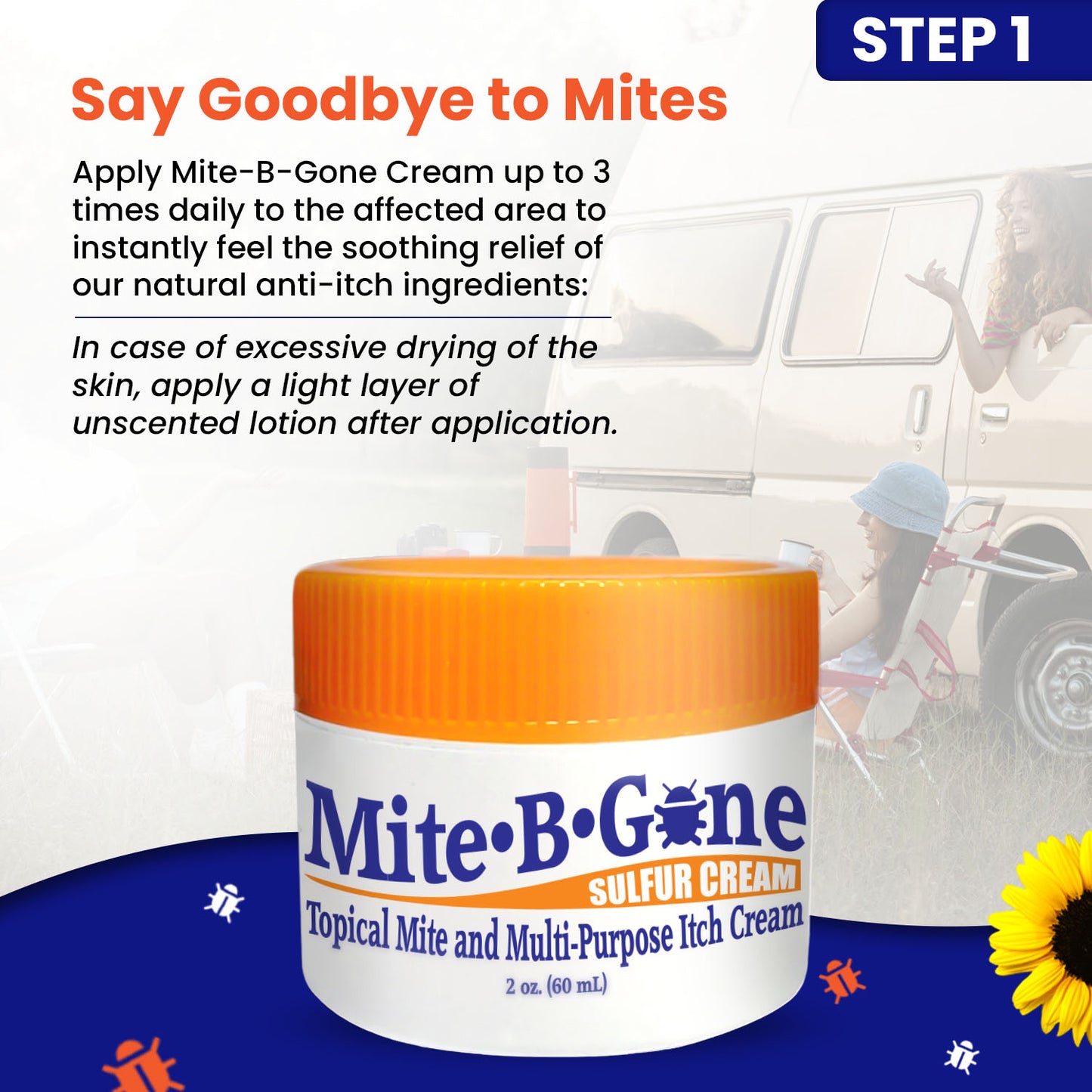 Paquete de vida Mite-B-Gone Van