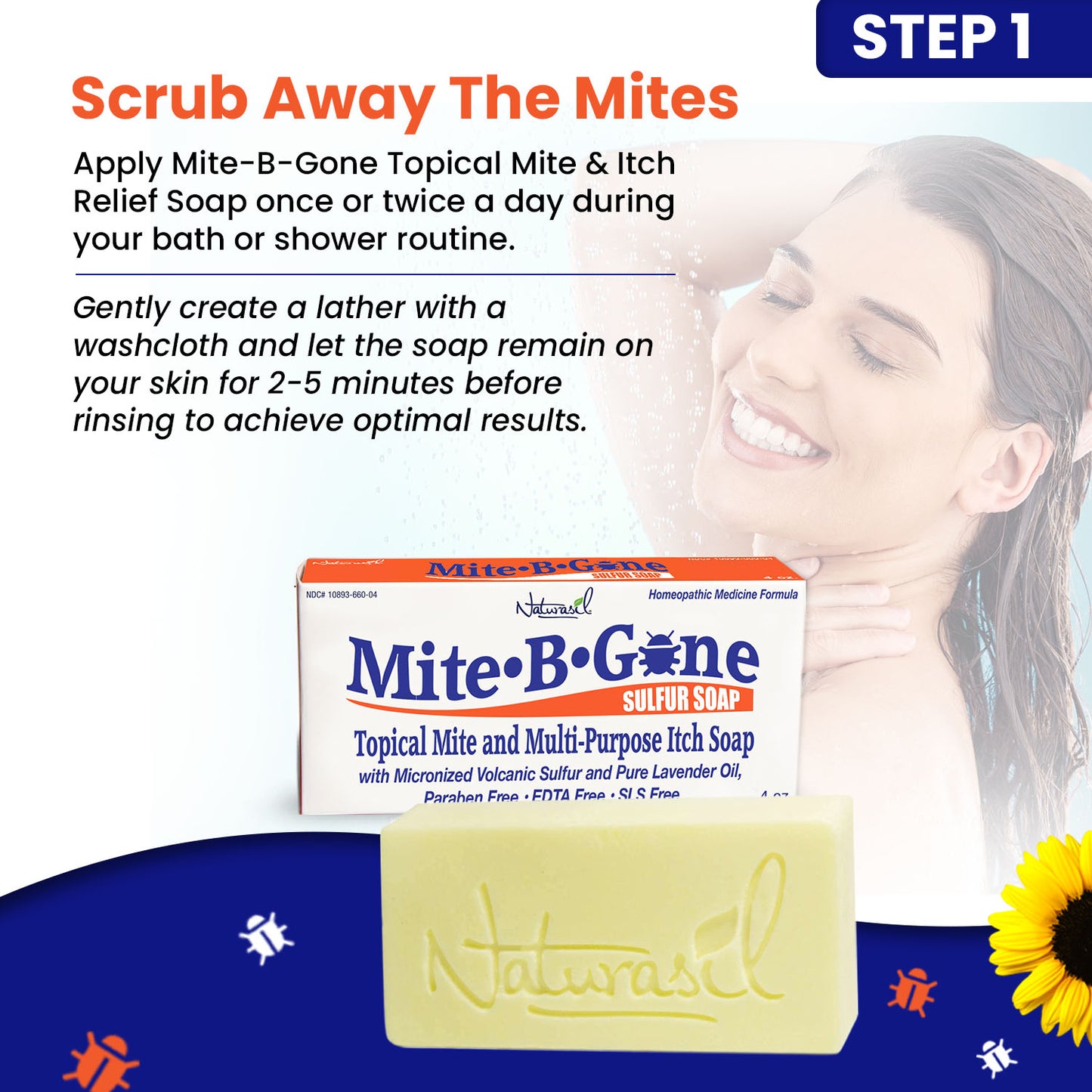 Paquete de cuidado personal Mite-B-Gone