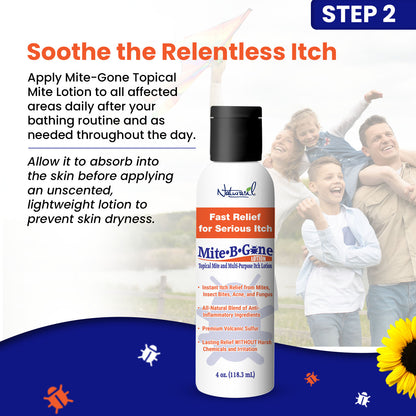 Paquete de cuidado personal Mite-B-Gone