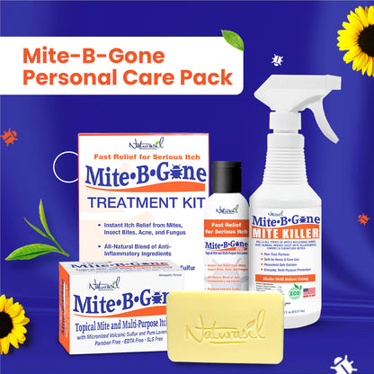 Paquete de cuidado personal Mite-B-Gone