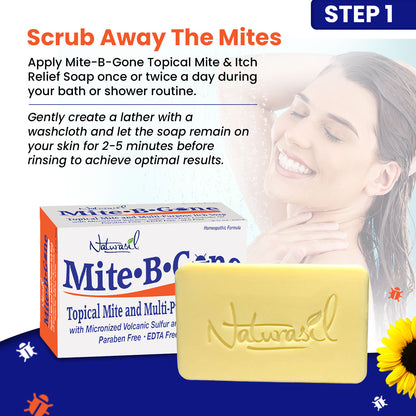 Paquete de cuidado personal Mite-B-Gone