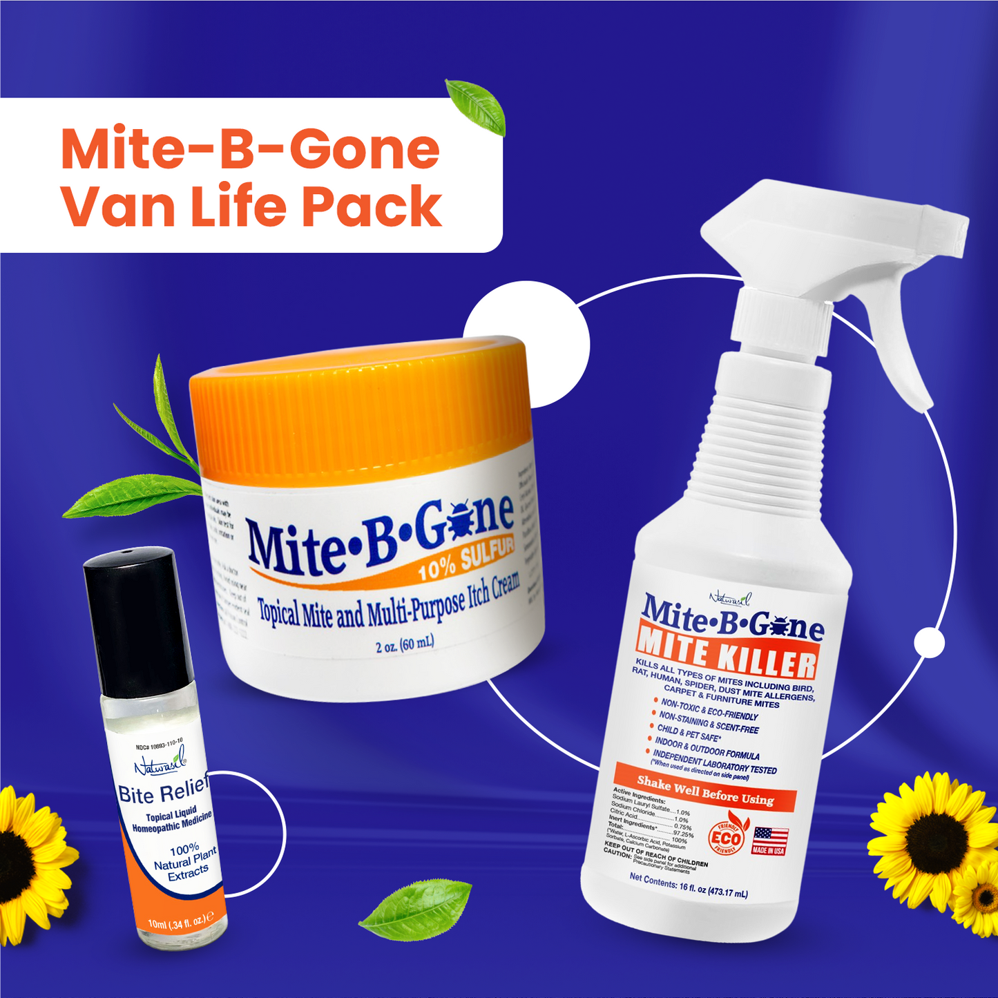Paquete de vida Mite-B-Gone Van
