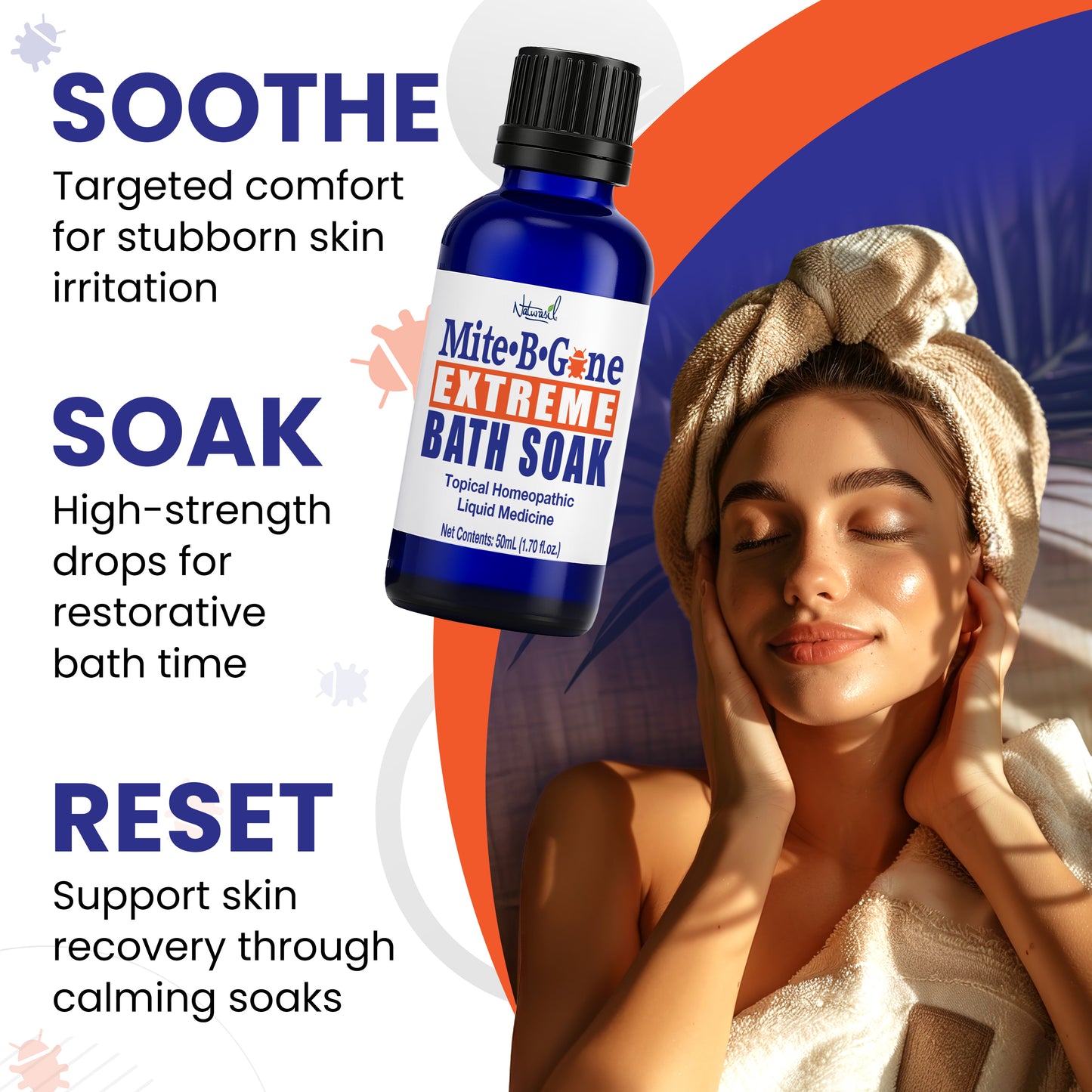 Mite-B-Gone Extreme Bath Soak 50 mL