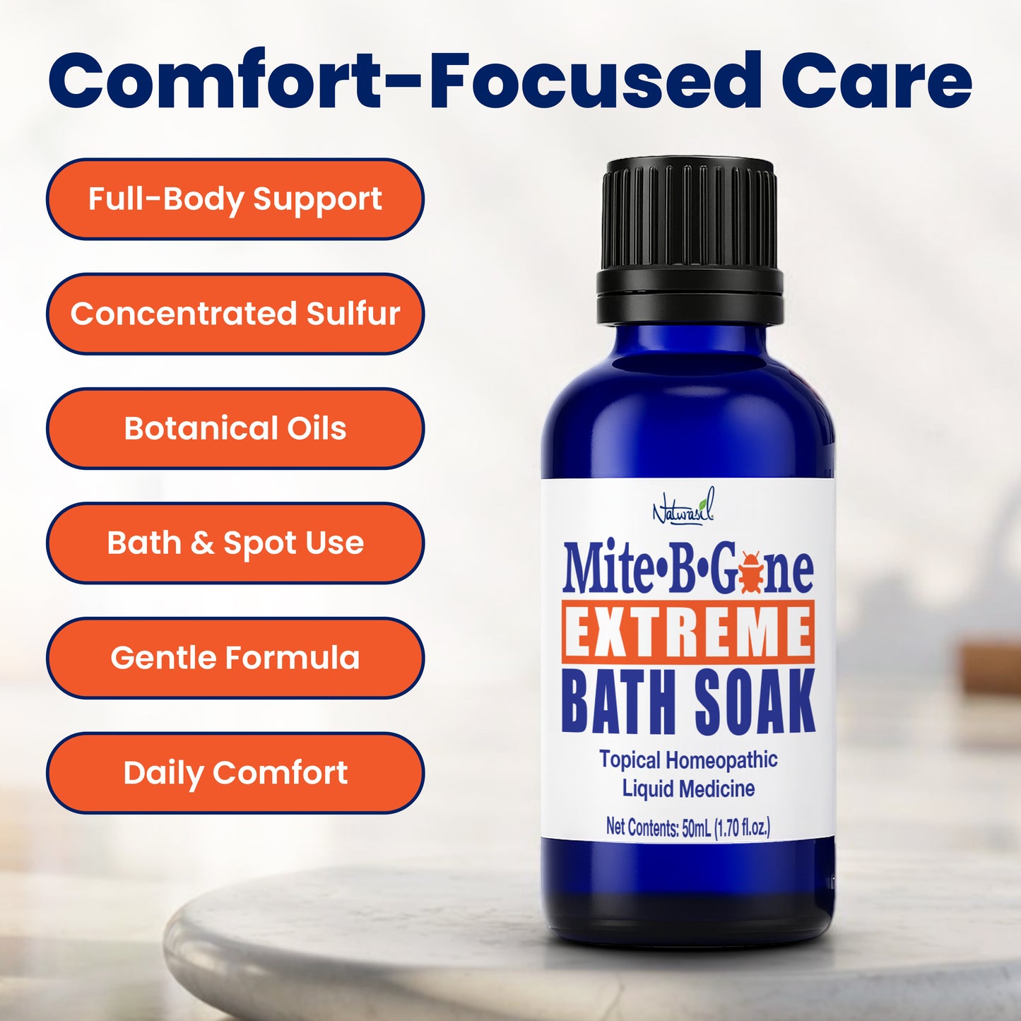 Mite-B-Gone Extreme Bath Soak 50 mL