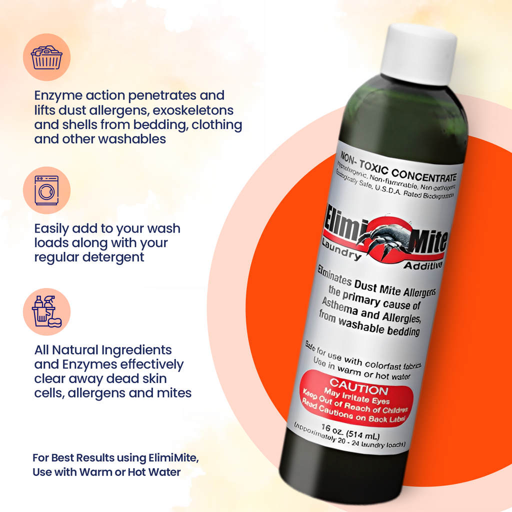 ElimiMite Dust Mite Laundry Additive Concentrate - 16oz