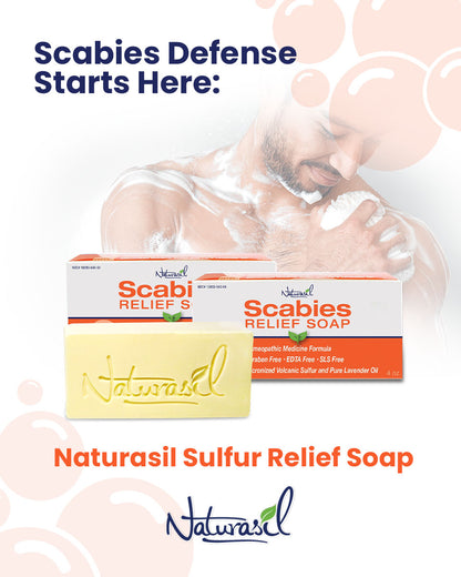 Scabies Pure Lavender and 10% Sulfur Treatment Soap | 2 Pack