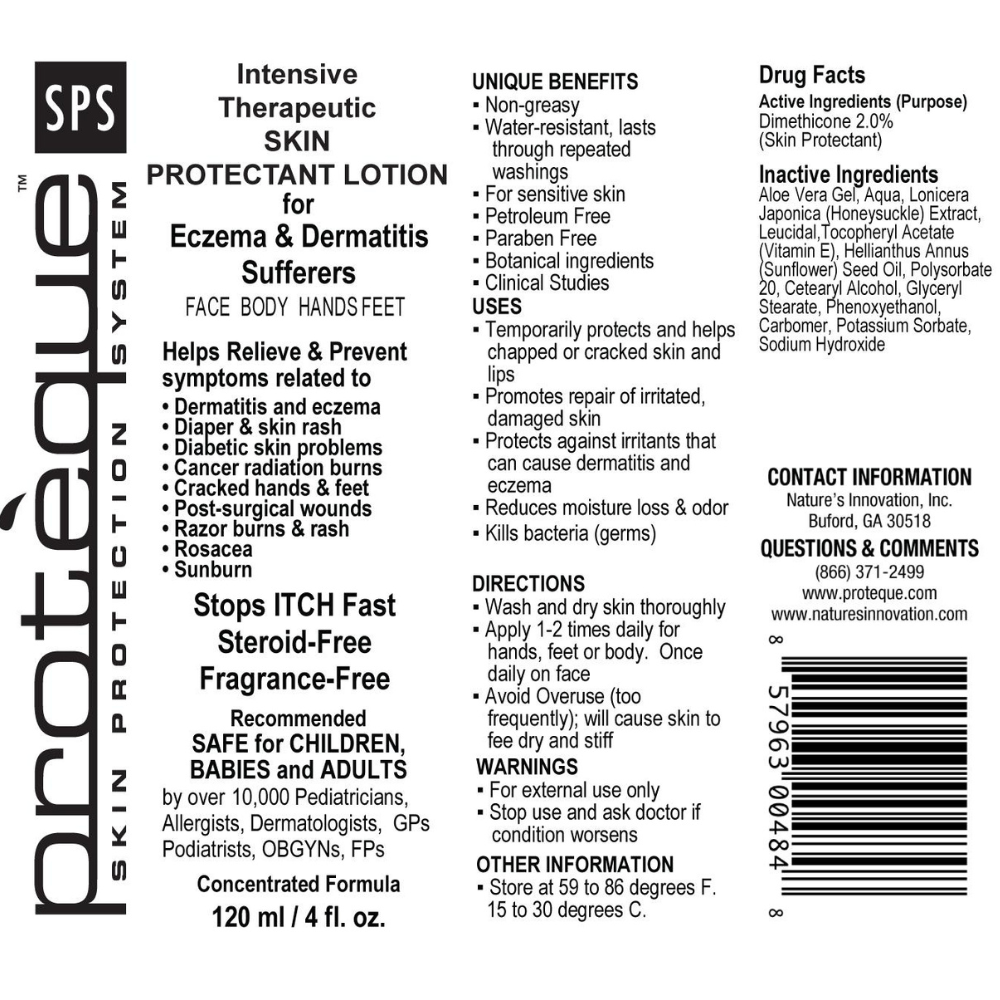 Proteque Intensive Therapeutic Skin Lotion | 4 oz Bottle