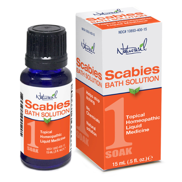 Scabies Treatment Bath Soak 15 mL Liquid Treatment Naturasil