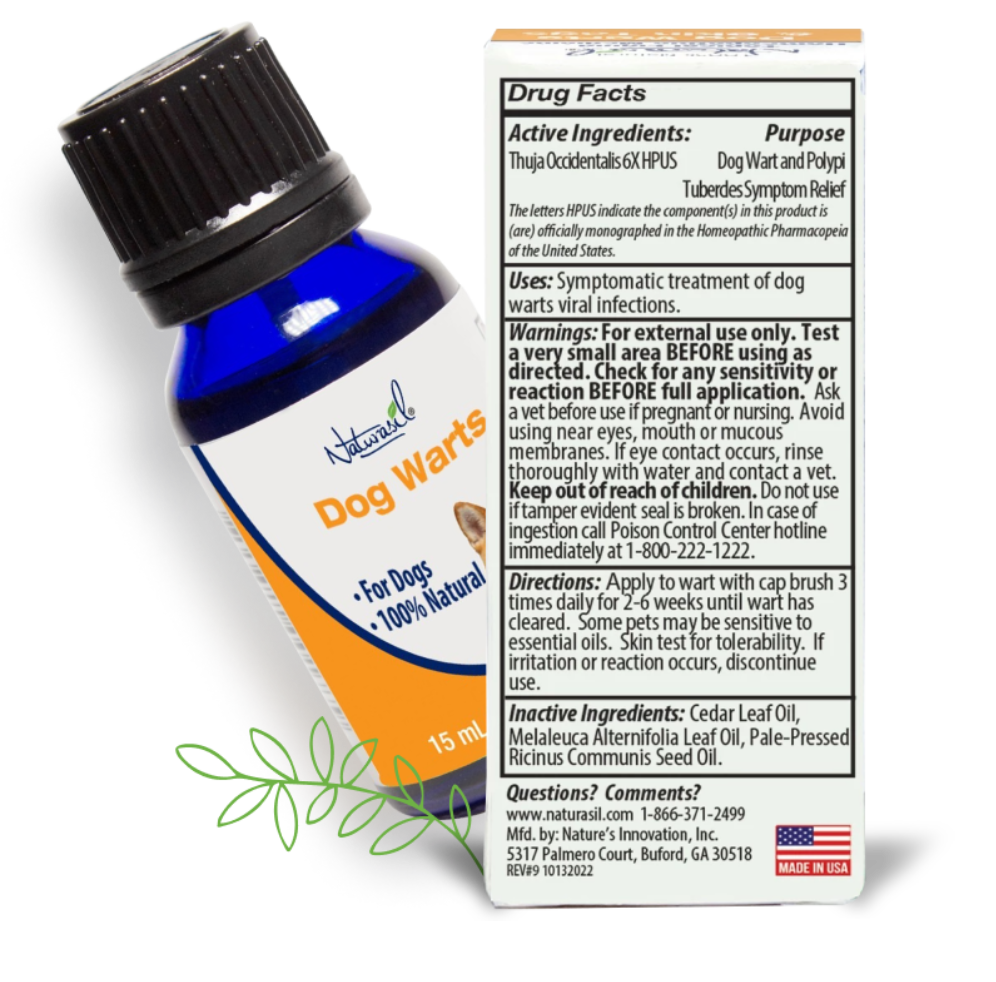 Naturasil Dog Warts Remover 15ml