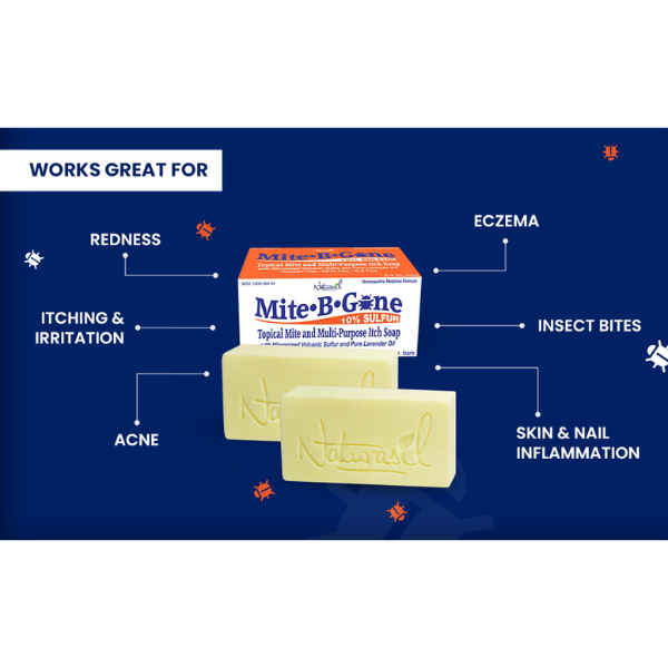 Mite-B-Gone Soaps (2 - 4 oz bars)