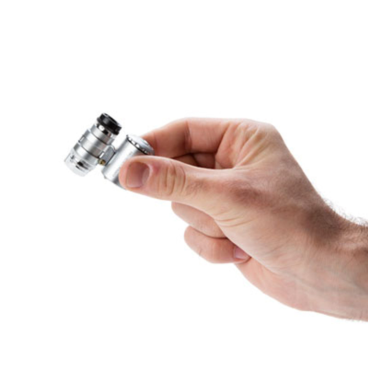 Microscopio: tamaño de bolsillo, iluminado, zoom de 45x y estuche de transporte