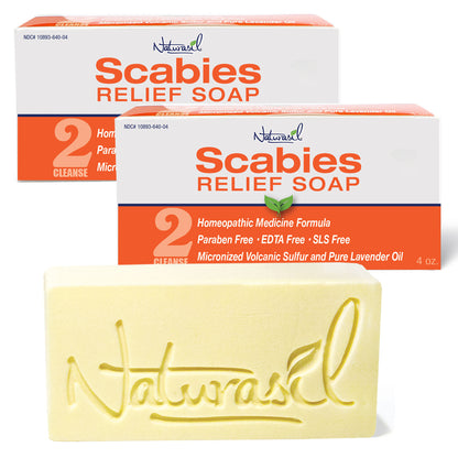 Scabies Pure Lavender and 10% Sulfur Treatment Soap | 2 Pack