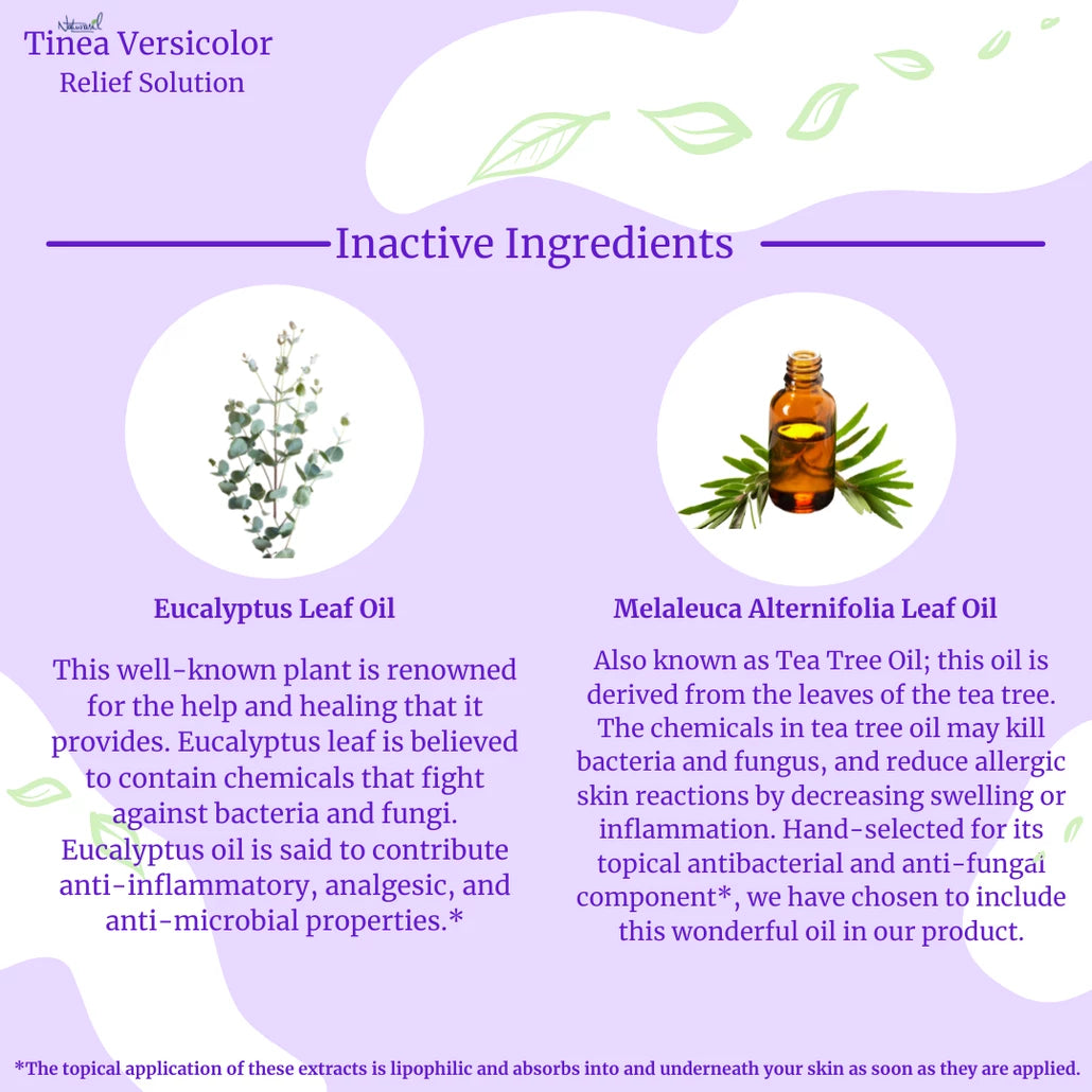 Tania Versacolor Naturasil Tinea Versicolor Antifungal Pityriasis Versicolor Treatment