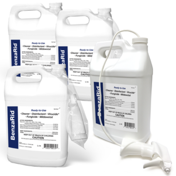 Desinfectante profesional BenzaRid 32 oz | Registrado por la EPA