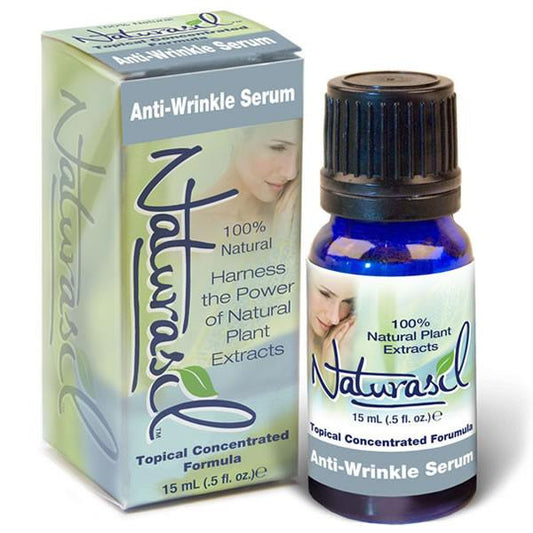 Anti-Wrinkle Serum with Organic Moroccan Argan Oil - 15 ml Bottle - Naturasil