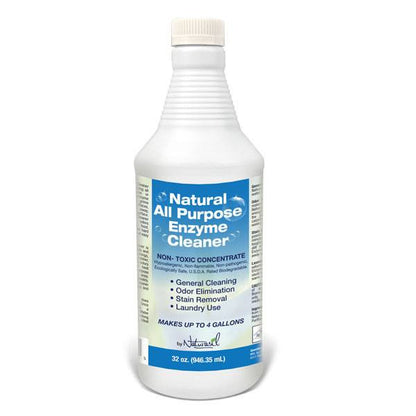 Enzyme Cleaner | Eco-Friendly, Hypoallergenic | 32 oz Concentrate - Naturasil