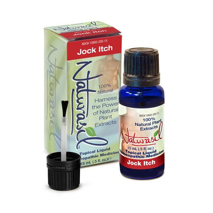 Naturasil for Jock Itch | 15 mL Glass Bottle - Naturasil